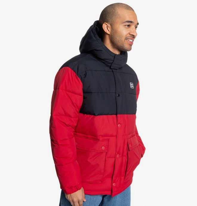 Straffen - Water-Resistant Hooded Puffer Jacket for Men  EDYJK03217