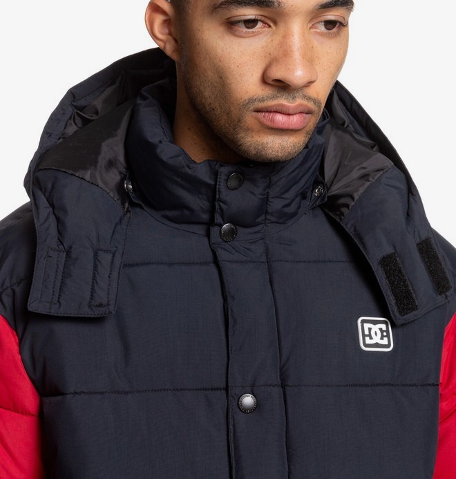 Straffen - Water-Resistant Hooded Puffer Jacket for Men  EDYJK03217