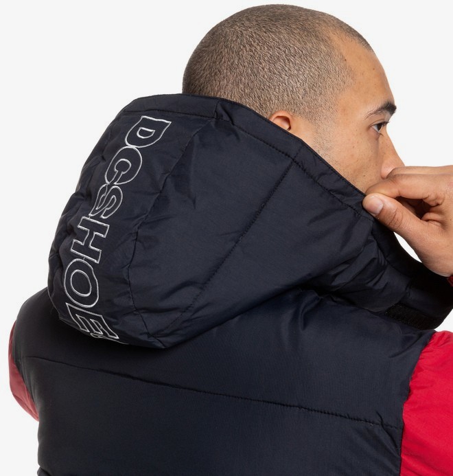 Straffen - Water-Resistant Hooded Puffer Jacket for Men  EDYJK03217