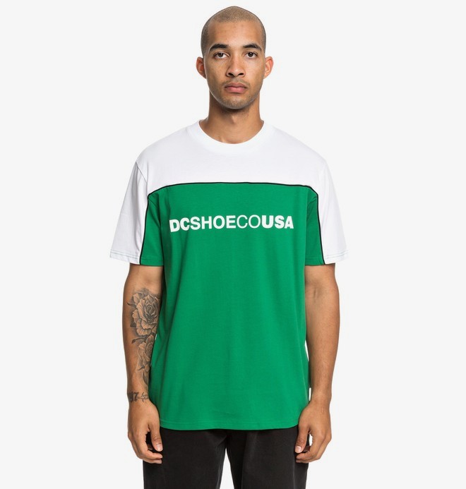 dcshoes, Wryght - T-shirt pour Homme, AMAZON (grr0) 0 Wryght - T-shirt pour Homme Vert EDYKT03444 DC Shoes