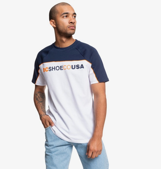 dcshoes, Brookledge - T-shirt pour Homme, SNOW WHITE (wbb0) 0 Brookledge - T-shirt pour Homme Blanc EDYKT03464 DC Shoes