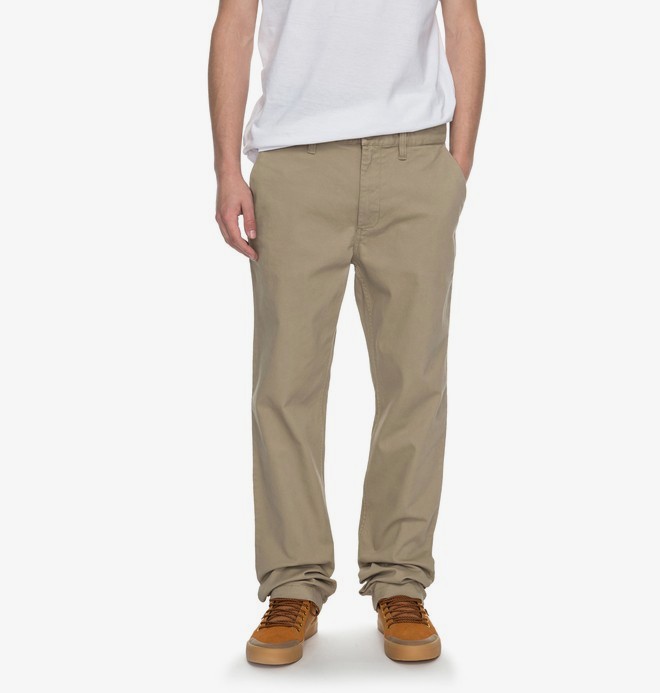 dcshoes, Worker Straight 32" - Chinos, KHAKI (tky0) 0 Worker Straight 32" - Chinos Beige EDYNP03107 DC Shoes