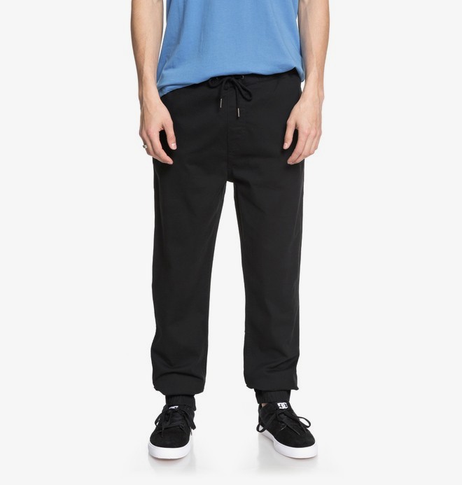 dcshoes, Blamedale - Pantalón Chino de Chándal para Hombre, BLACK (kvj0) 0 Blamedale - Pantalón Chino de Chándal para Hombre Negro EDYNP03121 DC Shoes