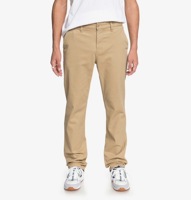 dcshoes, Worker - Chinos for Men, KHAKI (clm0) 0 Worker - Chinos for Men Brown EDYNP03132 DC Shoes