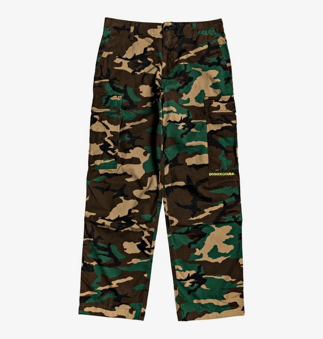 dcshoes, Infield - Pantalón militar cargo para Hombre, CAMO (rrp6) 0 Infield - Pantalón militar cargo para Hombre Rojo EDYNP03140 DC Shoes