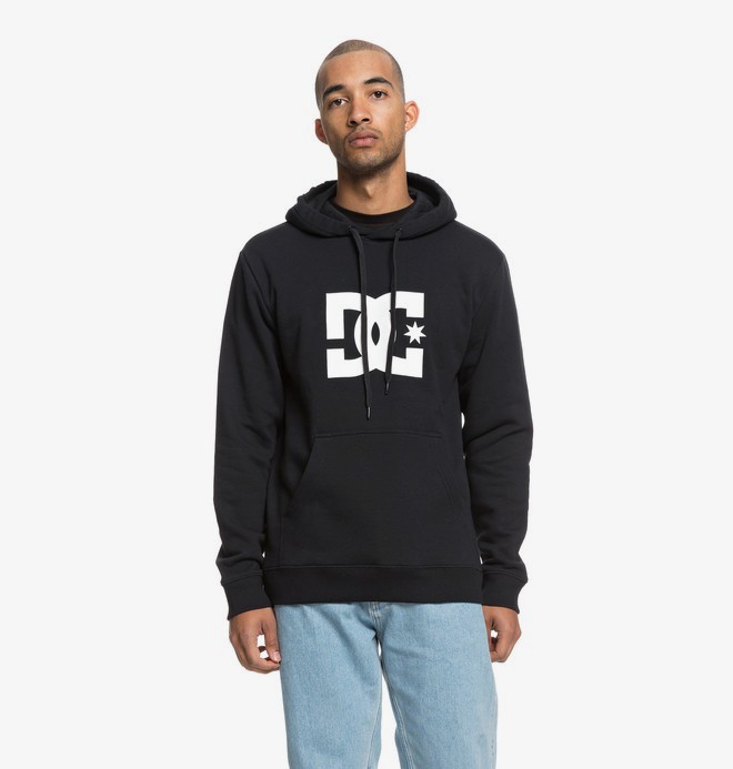 dcshoes, Star - Sweat à capuche pour Homme, BLACK (kvj0) 0 Star - Sweat à capuche pour Homme Noir EDYSF03165 DC Shoes