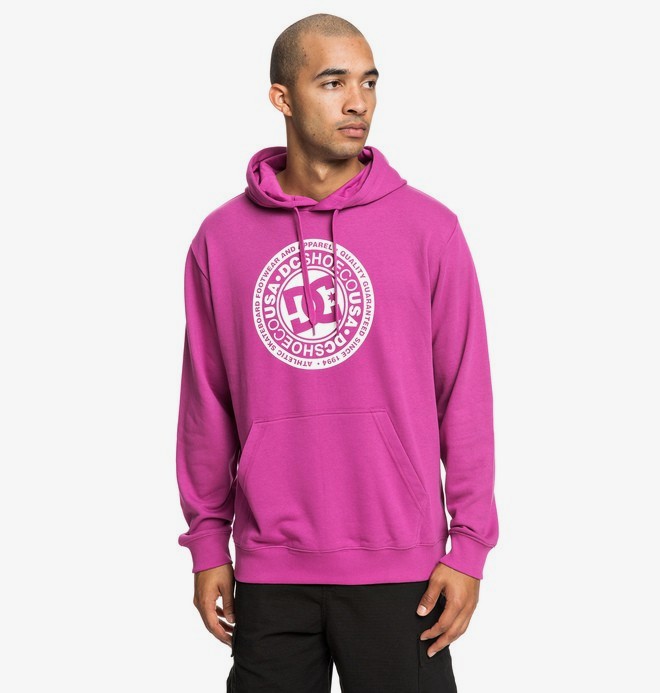 dcshoes, Circle Star - Sweat à capuche pour Homme, VIVID VIOLA (mnf0) 0 Circle Star - Sweat à capuche pour Homme Rose EDYSF03183 DC Shoes