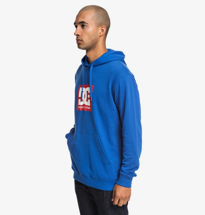 dcshoes, Square Star - Sweat à capuche pour Homme, NAUTICAL BLUE (bqr0) 0 Square Star - Sweat à capuche pour Homme Bleu EDYSF03184 DC Shoes