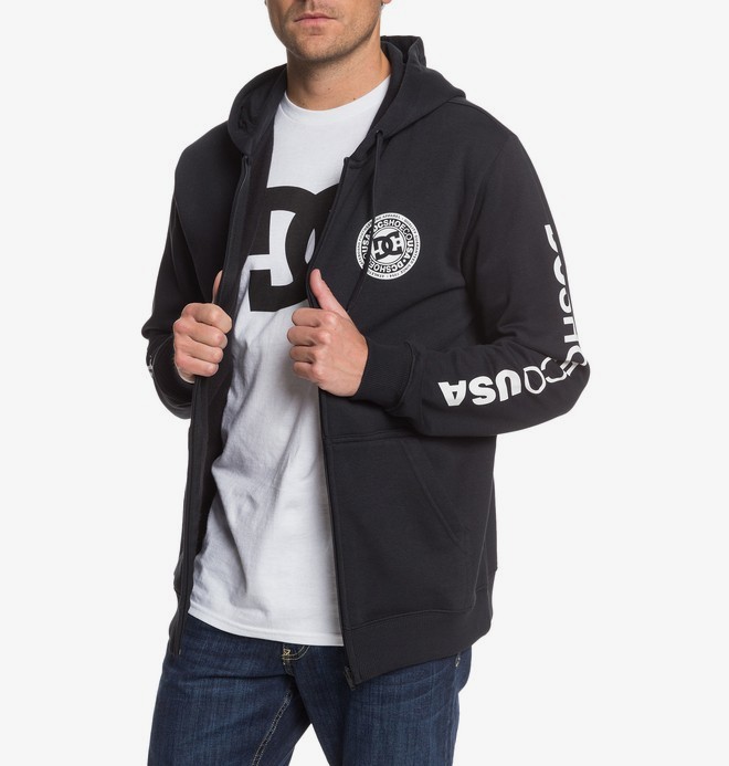 Circle Star - Zip-Up Hoodie for Men  EDYSF03216