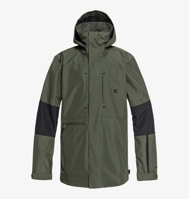 dcshoes, Command - Packable Shell Snow Jacket for Men, BEETLE (gqm0) 0 Command - Packable Shell Snow Jacket for Men Green EDYTJ03077 DC Shoes