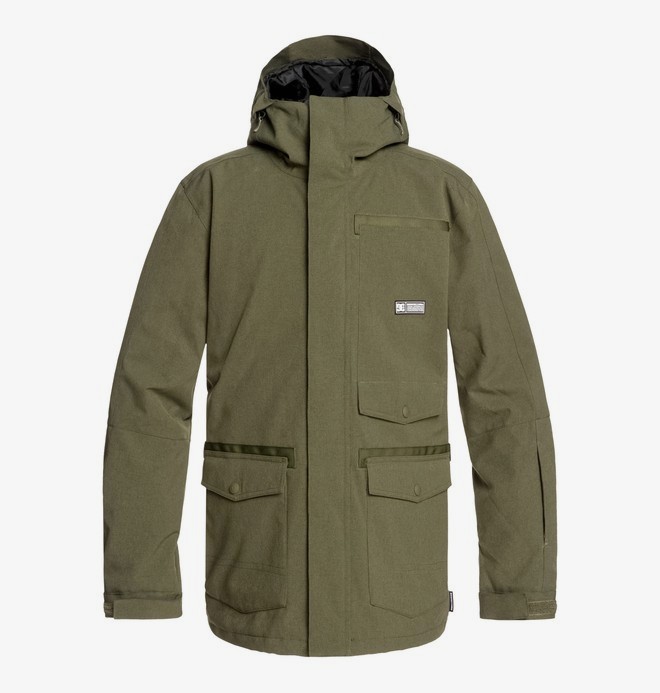 dcshoes, Servot - Chaqueta para Nieve para Hombre, OLIVE NIGHT (crh0) 0 Servot - Chaqueta para Nieve para Hombre Marron EDYTJ03090 DC Shoes