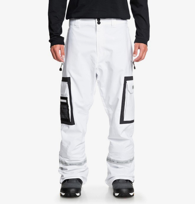 dcshoes, Revival - Schneehose für Männer, WHITE (wbb0) 0 Revival - Schneehose für Männer Weiss EDYTP03043 DC Shoes