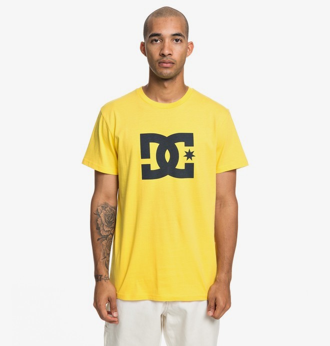 dcshoes, Star - T-Shirt for Men, DANDELION (yhh0) 0 Star - T-Shirt for Men Yellow EDYZT03900 DC Shoes
