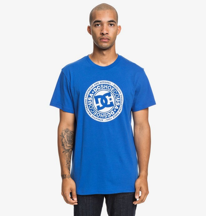 dcshoes, Circle Star - T-Shirt für Männer, NAUTICAL BLUE (bqr0) 0 Circle Star - T-Shirt für Männer Blau EDYZT03901 DC Shoes