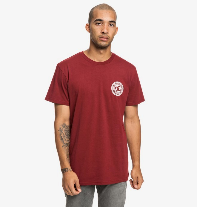 dcshoes, Circle Star - T-Shirt für Männer, POMEGRANATE (rzg0) 0 Circle Star - T-Shirt für Männer Rot EDYZT03903 DC Shoes