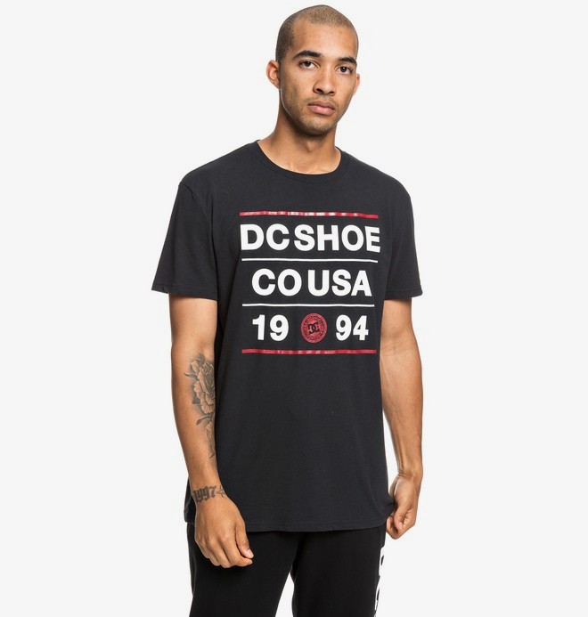 dcshoes, Property - T-shirt pour Homme, BLACK (kvj0) 0 Property - T-shirt pour Homme Noir EDYZT03919 DC Shoes