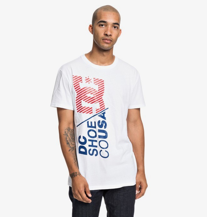 dcshoes, Posse In Effect - T-shirt pour Homme, SNOW WHITE (wbb0) 0 Posse In Effect - T-shirt pour Homme Blanc EDYZT03922 DC Shoes