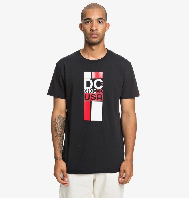 dcshoes, Separate Coast - T-shirt pour Homme, BLACK (kvj0) 0 Separate Coast - T-shirt pour Homme Noir EDYZT03925 DC Shoes