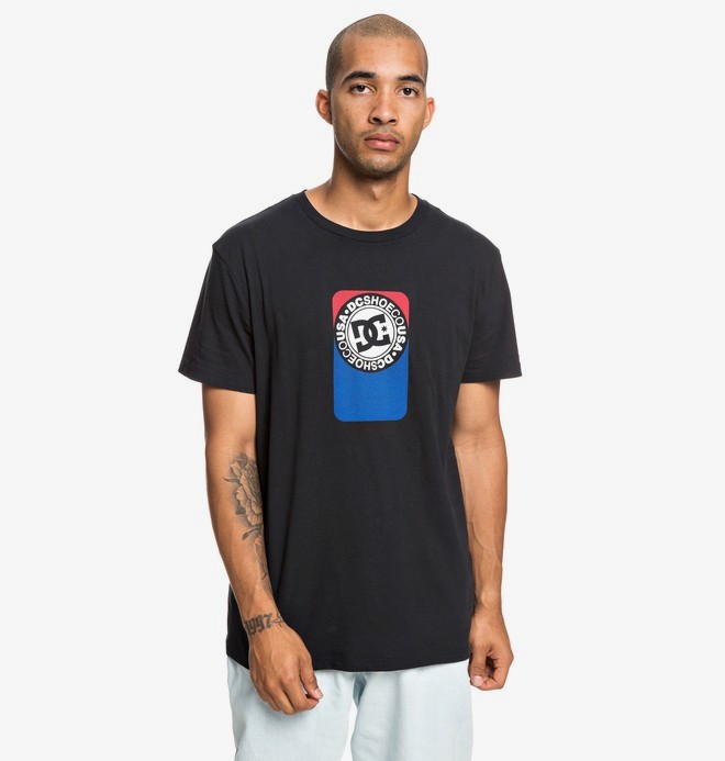 dcshoes, Petrol - T-shirt pour Homme, BLACK (kvj0) 0 Petrol - T-shirt pour Homme Noir EDYZT03934 DC Shoes