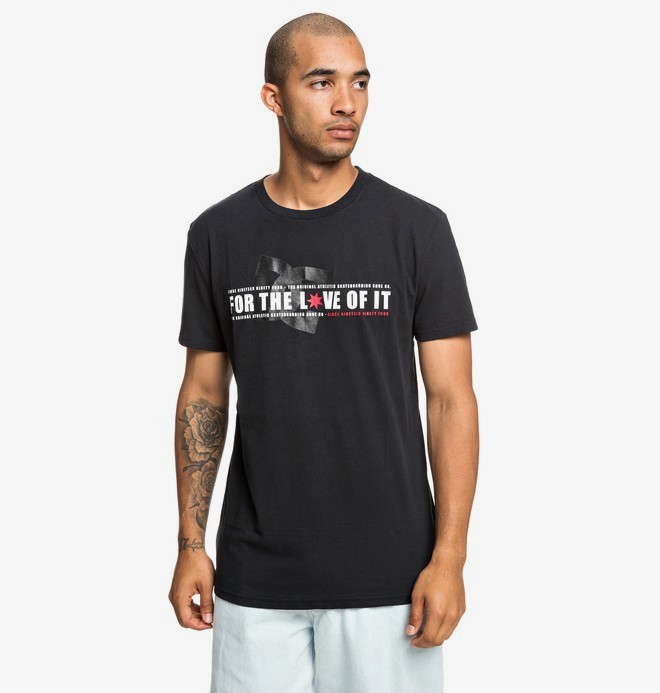 dcshoes, Ftloi - T-shirt pour Homme, BLACK (kvj0) 0 Ftloi - T-shirt pour Homme Noir EDYZT03937 DC Shoes