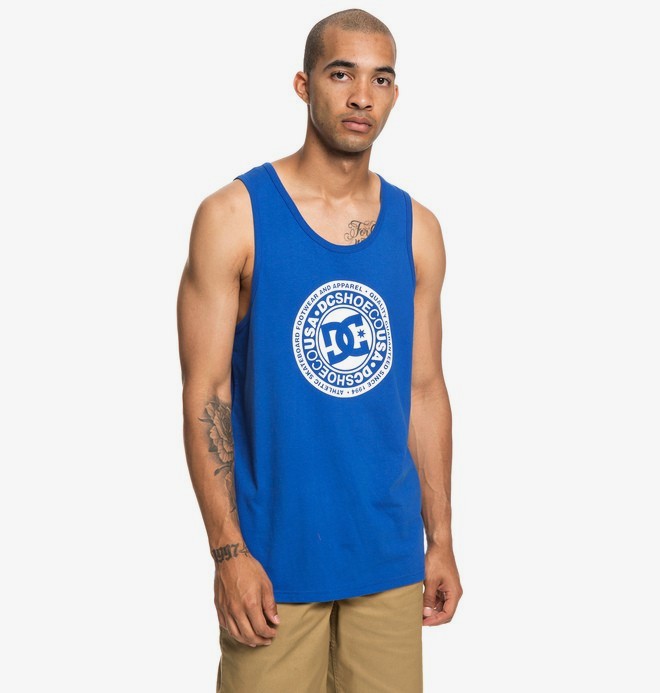 dcshoes, Circle Star - Débardeur pour Homme, NAUTICAL BLUE (bqr0) 0 Circle Star - Débardeur pour Homme Bleu EDYZT03976 DC Shoes