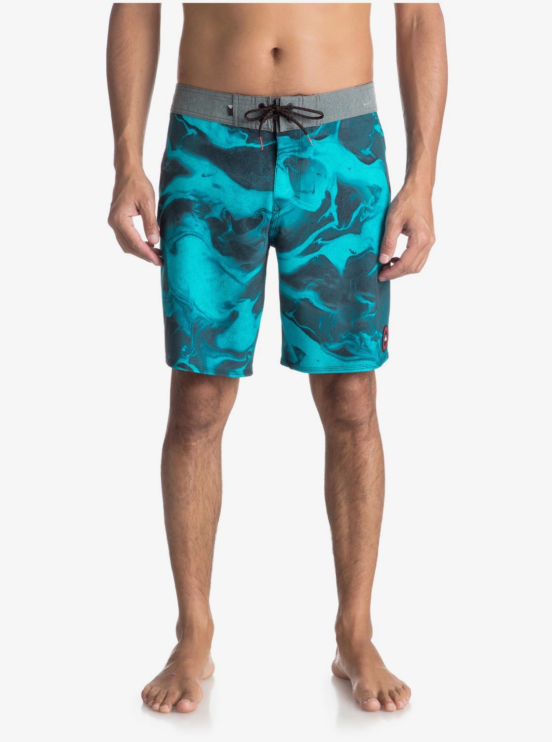 Quiksilver Boys Big Highline Divide Vrble Youth 18 Boardshort Swim Trunk
