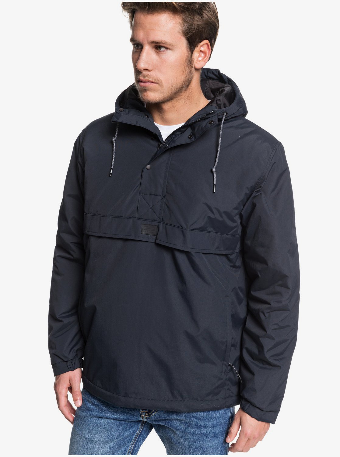 Tazawa Hooded Water Resistant Anorak for Men 3613374684508 Tazawa 5K Hooded Water Resistant Anorak for Men EQYJK03527