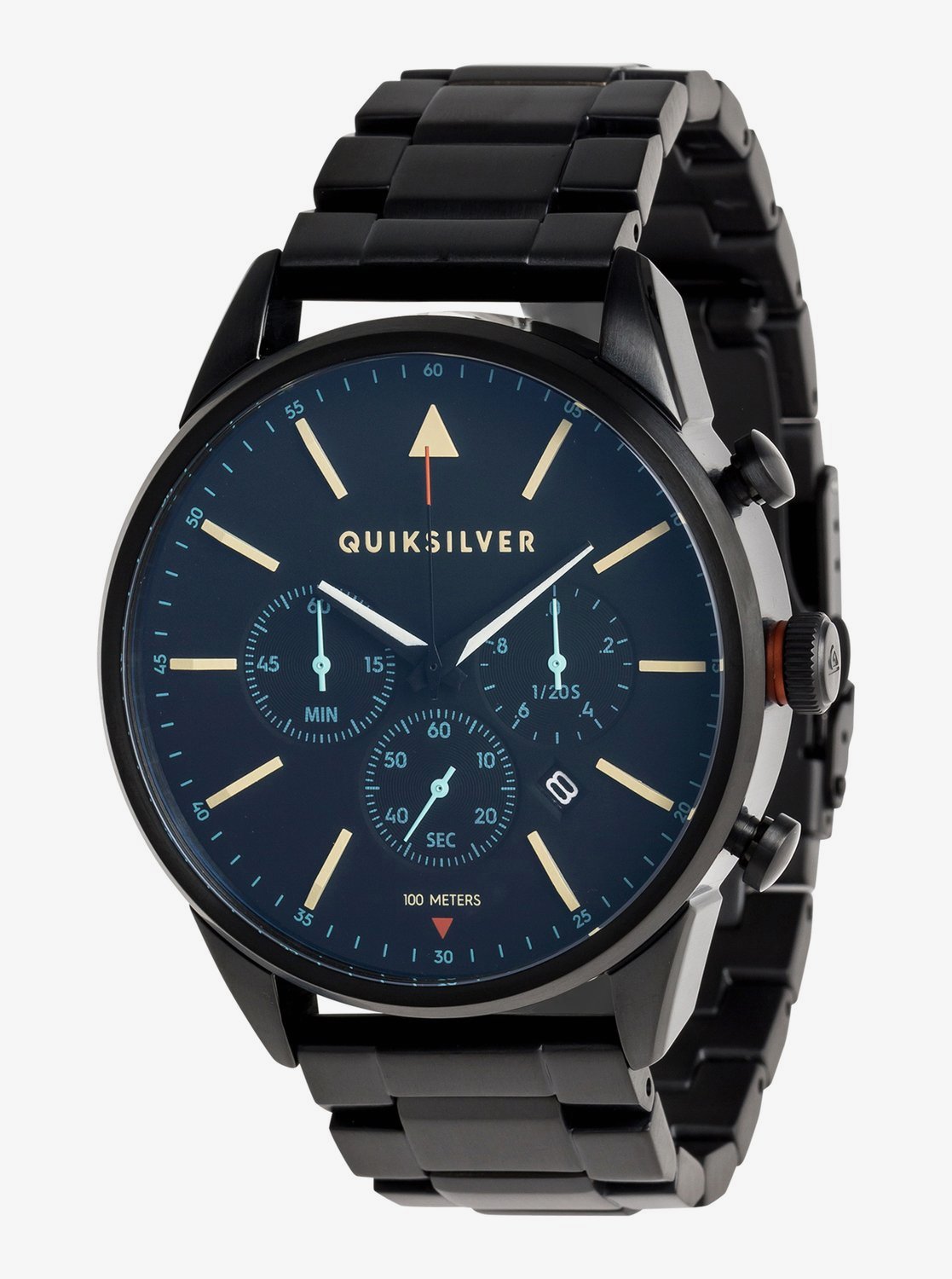 The Timebox Chrono Metal Analogue Watch For Men 3613373083678 Quiksilver