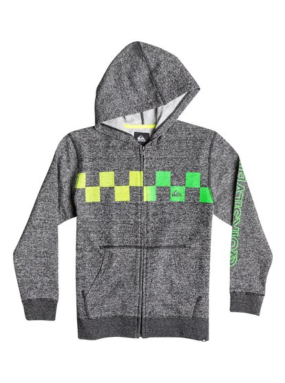 Boys 8 16 Checked Out Marled Zip Sweatshirt Quiksilver