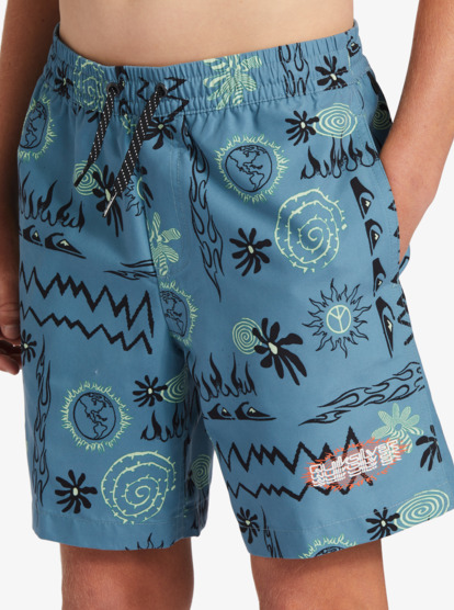 Radical Volley - Swim Shorts for Boys 8-16  AQBJV03043