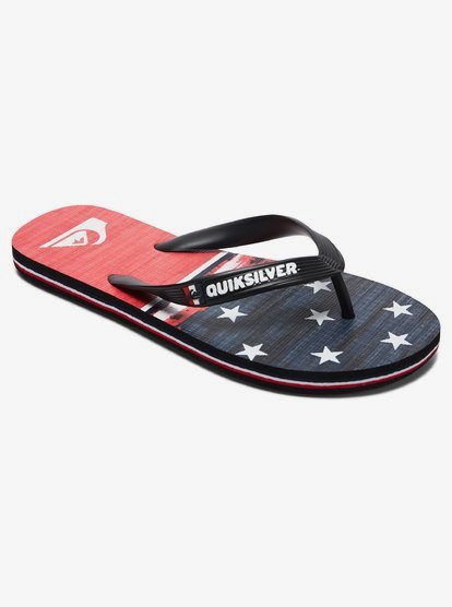 boys quiksilver flip flops