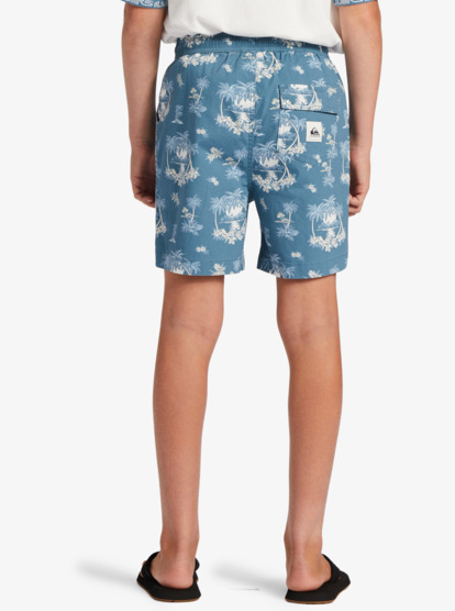 Palm Spritz - Elasticated Waist Walk Shorts for Boys 8-16  AQBWS03074