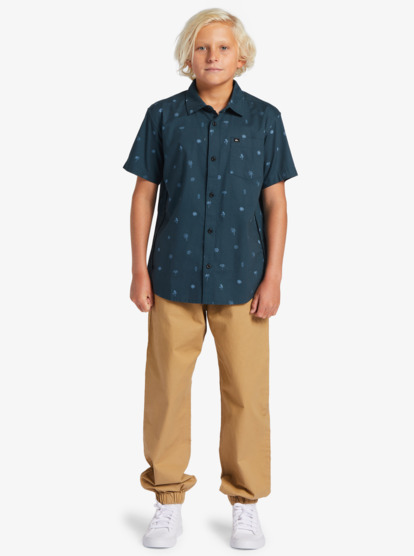 Heat Wave - Short Sleeve Shirt for Boys 8-16  AQBWT03071