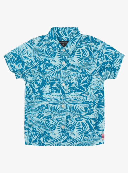 Boy's 2-7 Hawaii Natures Gift Short Sleeve Shirt | Quiksilver