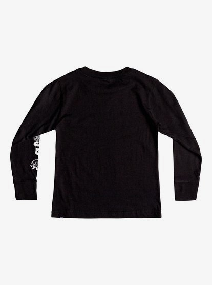 Quiksilver Boys Crazy Face Youth Long Sleeve Tee Shirt