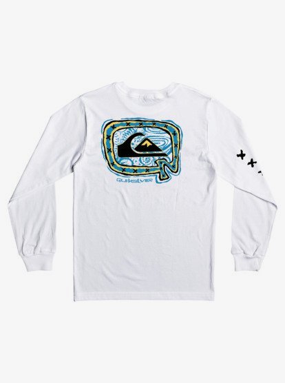 Quiksilver Boys Hold Down Long Sleeve Kids Tee Quiksilver Boys Hold Down Long Sleeve Kids Tee