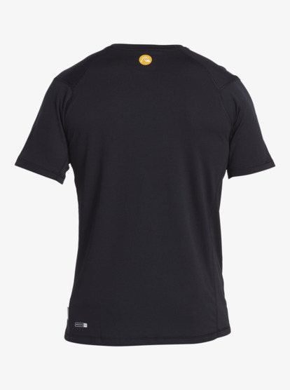 Bamboo Check - Short Sleeve UPF 50 Surf T-Shirt for Men  AQMWR03035