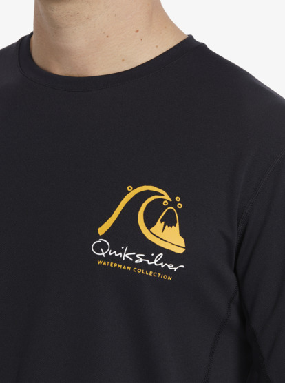 Bamboo Check - Long Sleeve UPF 50 Surf T-Shirt for Men  AQMWR03036