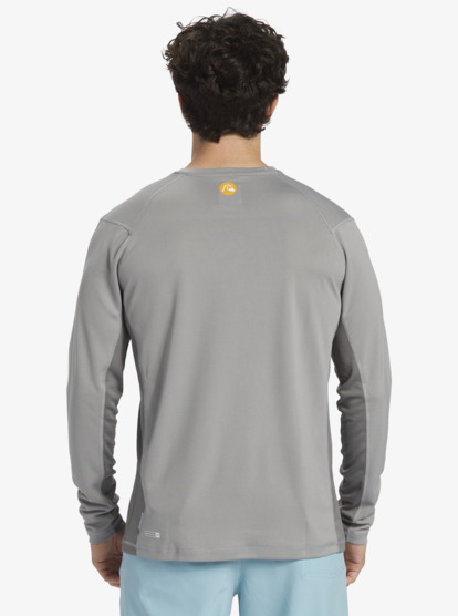Bamboo Check - Long Sleeve UPF 50 Surf T-Shirt for Men AQMWR03036