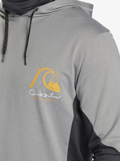 Angler - Hooded Long Sleeve UPF 50 Surf T-Shirt for Men  AQMWR03037