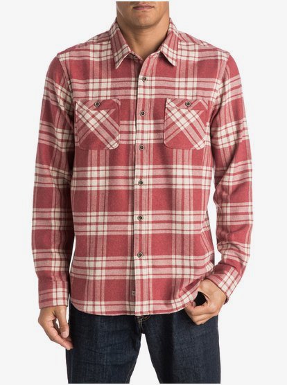 quiksilver flannel jacket