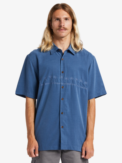 Waterman Tahiti Palms - Short Sleeve Shirt for Men  AQMWT03356