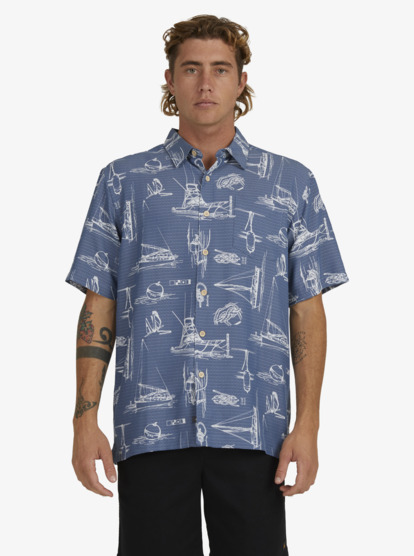 Waterman The Harbour Short Sleeve Shirt | Quiksilver