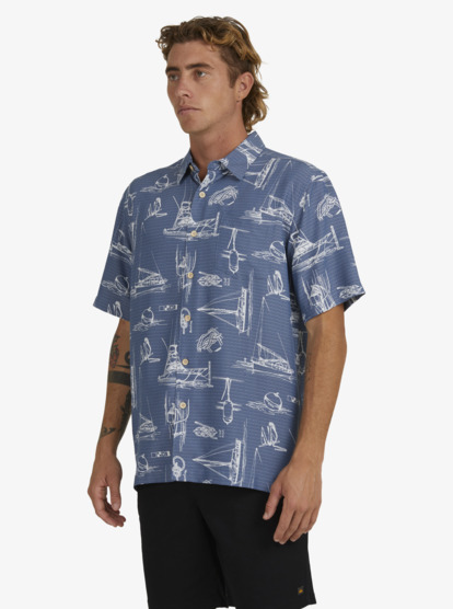 Waterman The Harbour Short Sleeve Shirt | Quiksilver