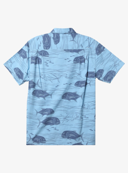 Waterman Dive Sites Woven Shirt | Quiksilver