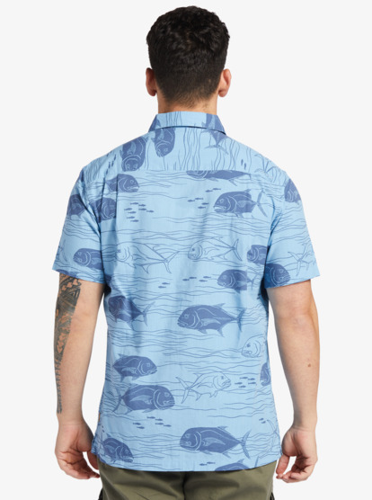 Waterman Dive Sites Woven Shirt | Quiksilver