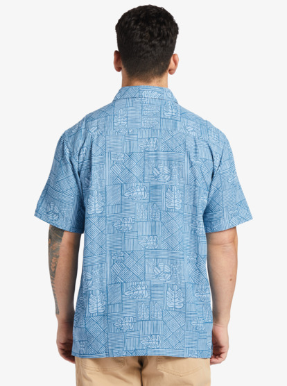 Amazed Palm - Short Sleeve Shirt for Men  AQMWT03494