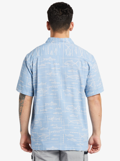 Men's Comfort Flex Denim Shirt in Dusk