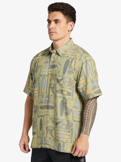 Waterman Long Boards Woven Shirt