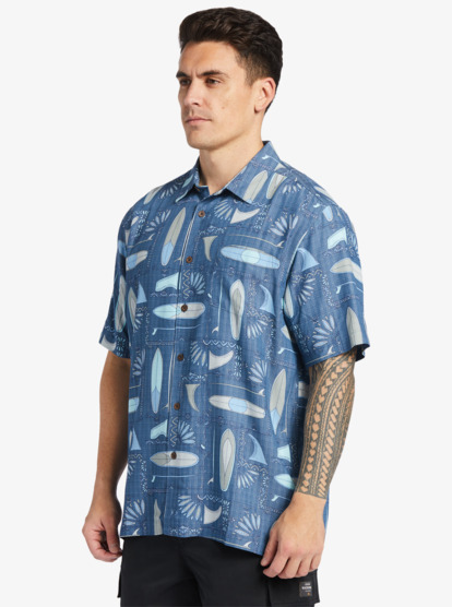 Waterman Long Boards Woven Shirt